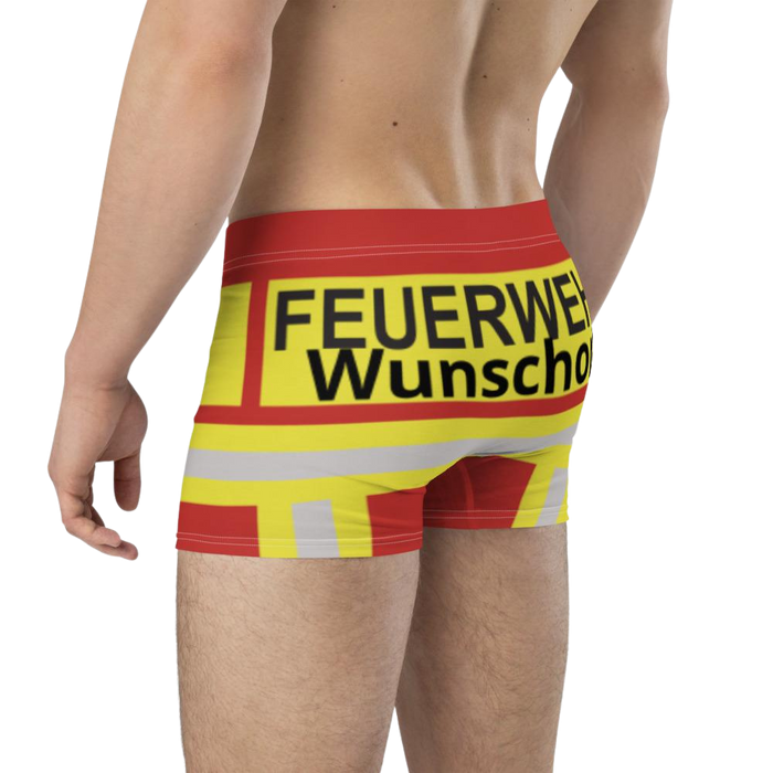 Feuerwehr Boxershort- Rot/Gelb