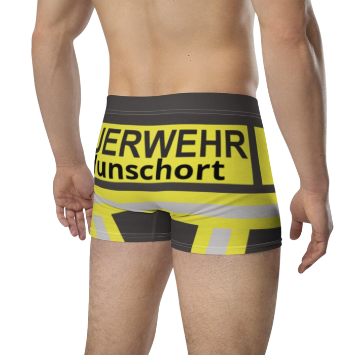 Feuerwehr Boxershort - Schwarz/Gelb
