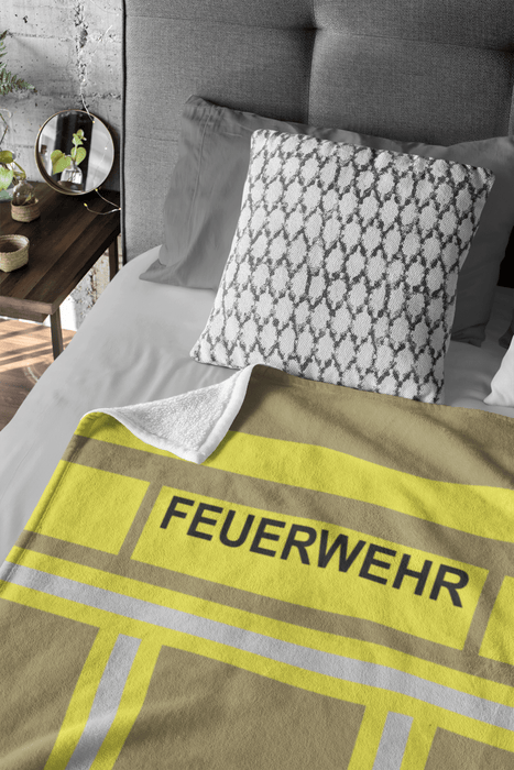 Feuerwehr Decke- Gold/Gelb