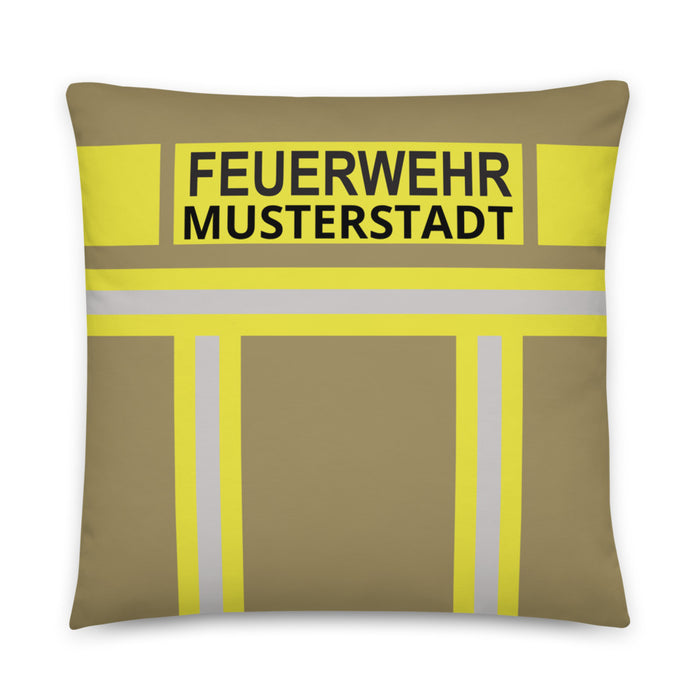Feuerwehr Basic-Kissen - Gold/Gelb
