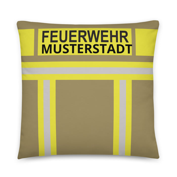 Feuerwehr Basic-Kissen - Gold/Gelb