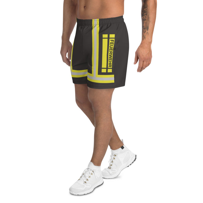 Feuerwehr Badehose Schwarz