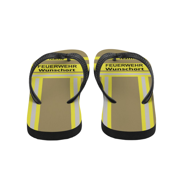 Feuerwehr Flip Flops - Gold/Gelb