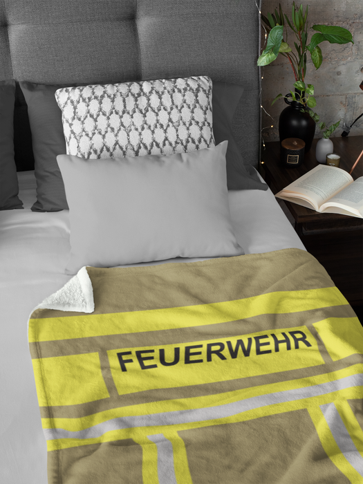 Feuerwehr Decke- Gold/Gelb