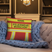 Feuerwehr Kissen in Rot/Gelb im Wohnzimmer