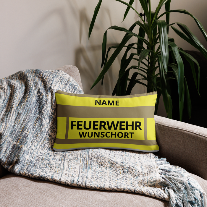 Feuerwehr Basic-Kissen - Gold/Gelb