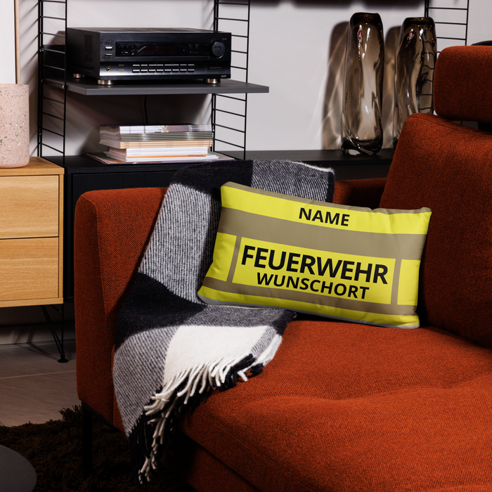Feuerwehr Basic-Kissen - Gold/Gelb