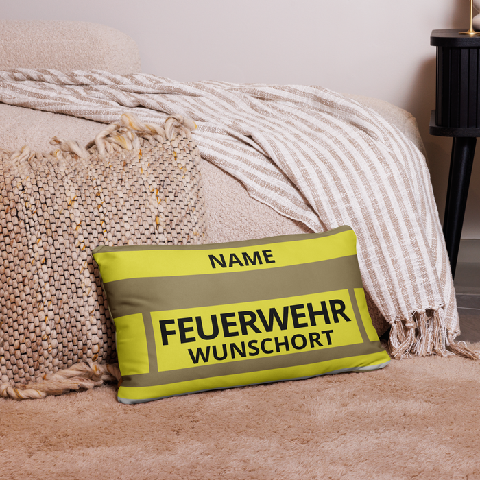 Feuerwehr Basic-Kissen - Gold/Gelb