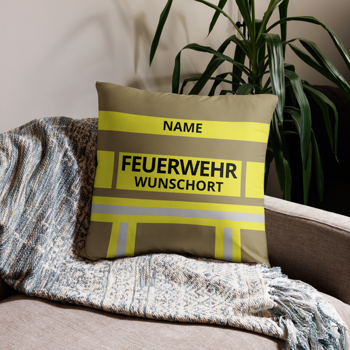 Feuerwehr Basic-Kissen - Gold/Gelb