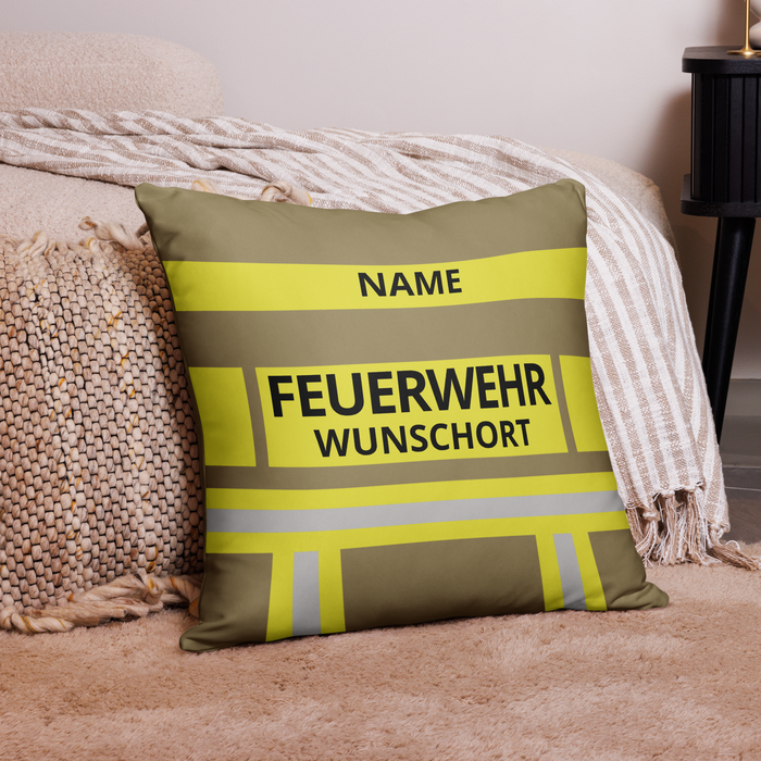 Feuerwehr Basic-Kissen - Gold/Gelb