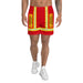 Feuerwehr Badehose – Personalisiert mit Wunschort (Rot/Gelb) – Bild 2