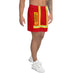 Feuerwehr Badehose – Personalisiert mit Wunschort (Rot/Gelb) – Bild 4