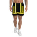 Feuerwehr Badehose – Personalisiert mit Wunschort (Schwarz/Gelb) – Bild 2