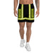 Feuerwehr Badehose – Personalisiert mit Wunschort (Schwarz/Leuchtgelb) – Bild 2