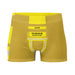 Feuerwehr Boxershort – Personalisiert mit Name & Wunschort (Gold/Gelb) – Bild 1