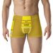 Feuerwehr Boxershort – Personalisiert mit Name & Wunschort (Gold/Gelb) – Bild 2