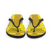 Feuerwehr Flip Flops – Personalisiert mit Name & Wunschort (Gold/Gelb) – Bild 4