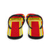 Feuerwehr Flip Flops – Personalisiert mit Name & Wunschort (Rot/Gelb) – Bild 5