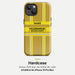 Feuerwehr Handyhülle iPhone® Hardcase Gold/Gelb mit Name und Wunschort – iPhone 13 / 13 mini / 13 Pro / 13 Pro Max