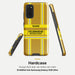Feuerwehr Handyhülle Samsung® Hardcase Gold/Gelb mit Name und Wunschort – Samsung Galaxy S20 / S20 FE / S20 Plus / S20 Ultra