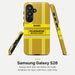 Feuerwehr Handyhülle Samsung® Hardcase Gold/Gelb mit Name und Wunschort – Samsung Galaxy S26 / S26 Plus / S26 Ultra