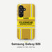 Feuerwehr Handyhülle Samsung® Hardcase Gold/Gelb mit Name und Wunschort – Samsung Galaxy S26 / S26 Plus