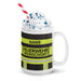 Feuerwehr Tasse – Personalisiert mit Name & Wunschort (Schwarz/Leuchtgelb) – Bild 18