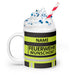 Feuerwehr Tasse – Personalisiert mit Name & Wunschort (Schwarz/Leuchtgelb) – Bild 19