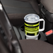 Feuerwehr Thermobecher – Personalisiert mit Name & Wunschort (Schwarz/Leuchtgelb) – Bild 4