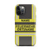 Feuerwehr Handyhülle für iPhone® Hardcase in Schwarz/Gelb