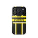 Feuerwehr Handyhülle iPhone® Hardcase Schwarz/Gelb mit Name und Wunschort – iPhone 18 Pro / 18 Pro Max
