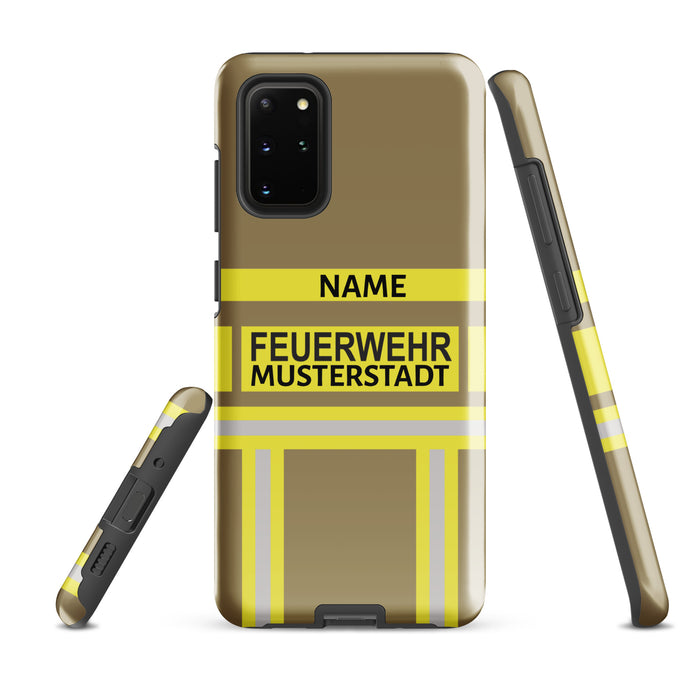 Feuerwehr Handyhülle Samsung® Hardcase Gelb/Gold