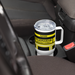 Feuerwehr Thermobecher – Personalisiert mit Name & Wunschort (Schwarz/Gelb) – Bild 4