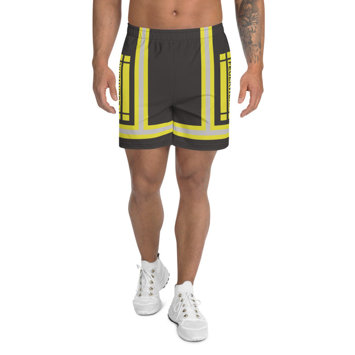 Feuerwehr Badehose Schwarz